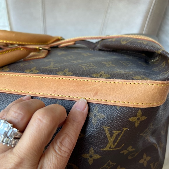 Louis Vuitton Cruiser 50 Monogram Top Handle Travel Luggage Bag - Picture 11 of 16